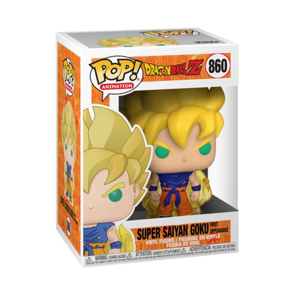 FUNKO POP DRAGON BALL Super Sayan Goku In box 860 (11x16cm) …x6…X36